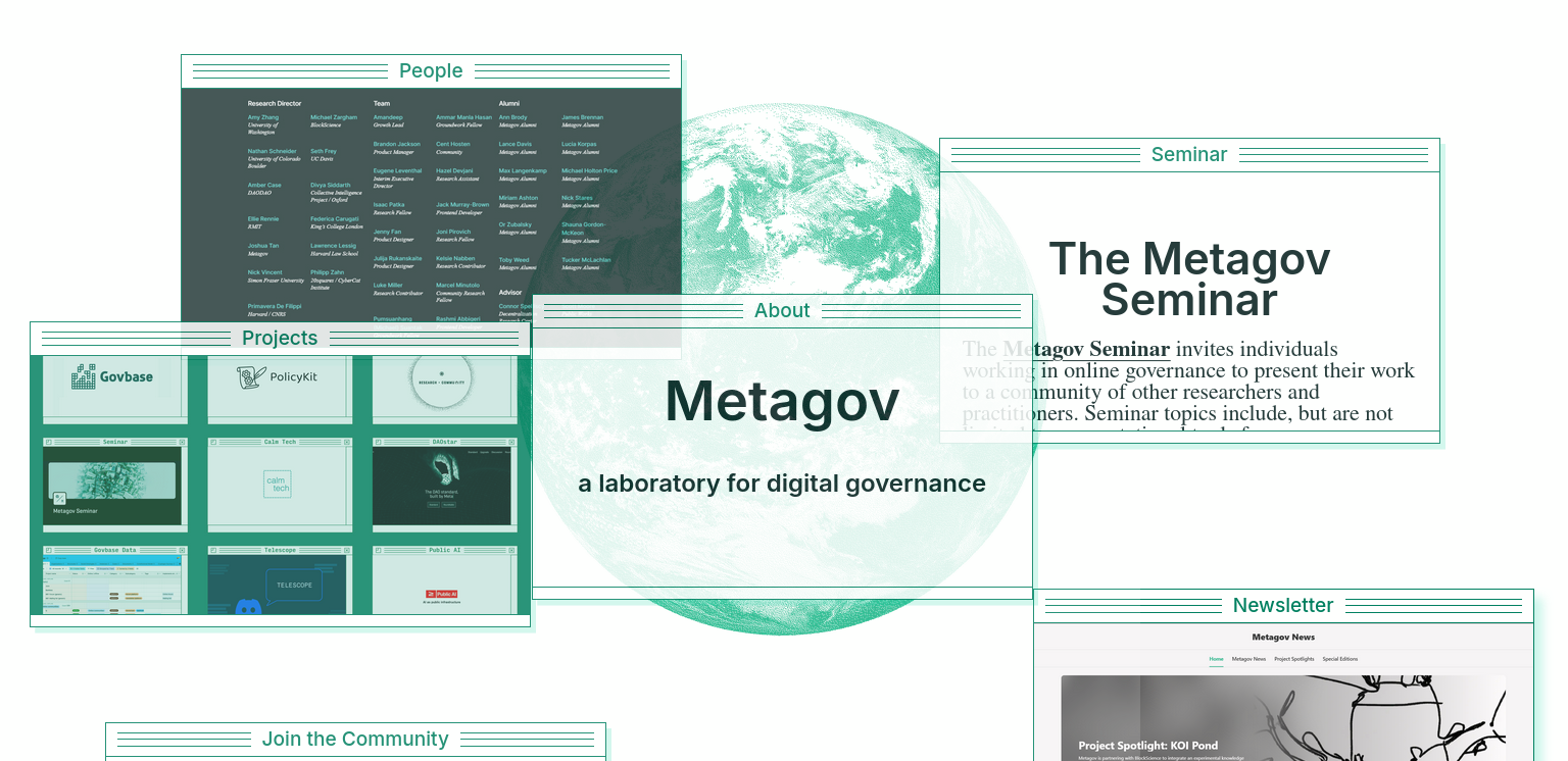 Opening: Metagov executive director