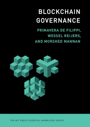 Cover of Blockchain Governance book