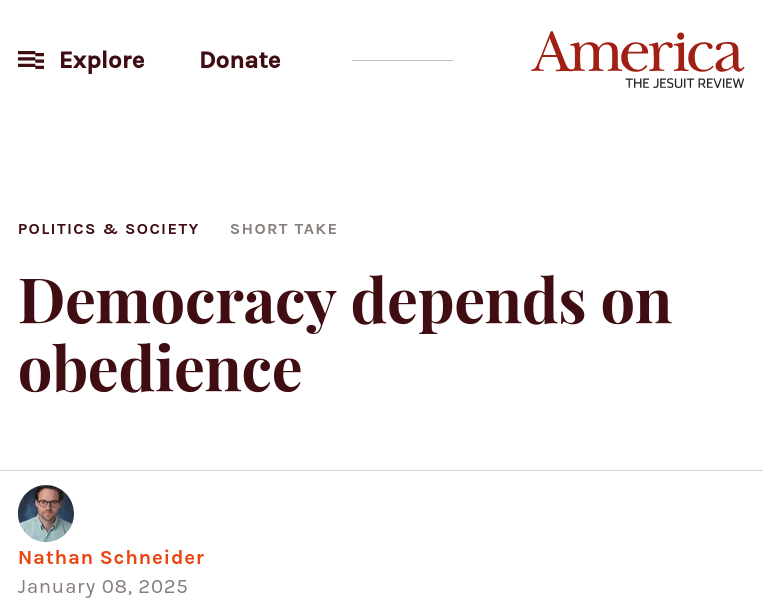 Democracy and obedience