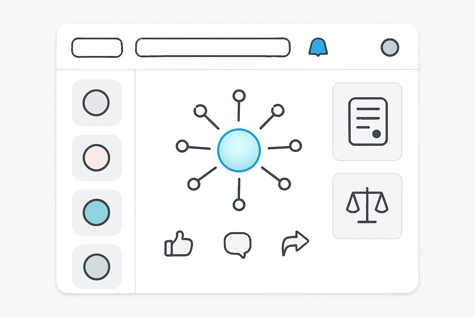 Constitutional agents for online governance