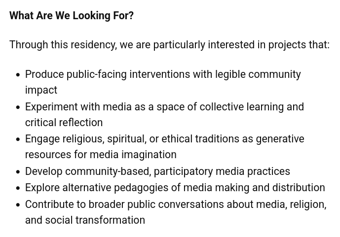 Open call: Liberatory Media Residency