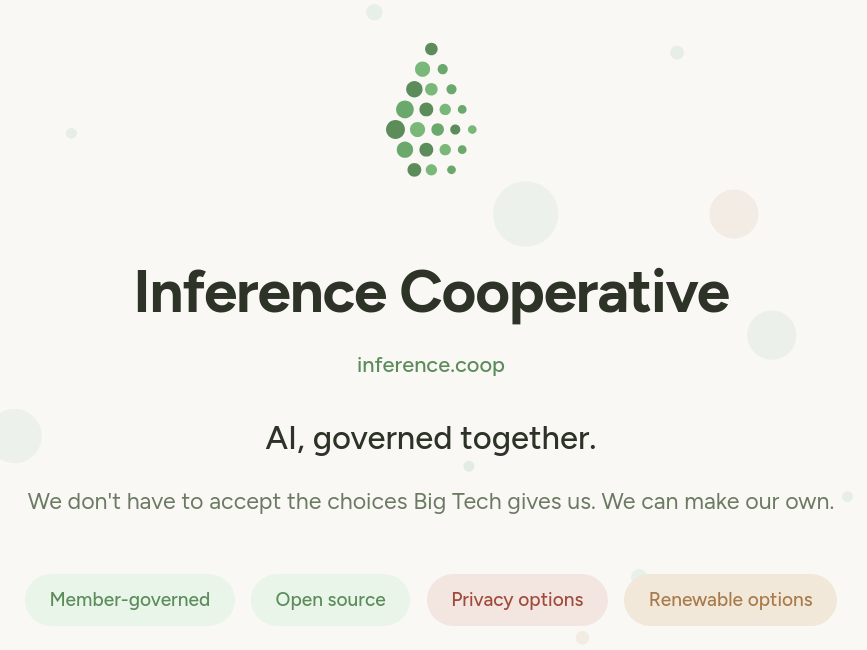 Inference Cooperative
